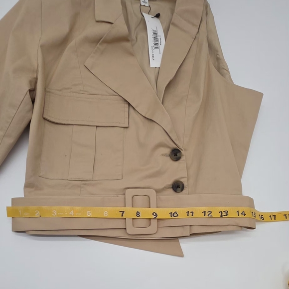 The drop Stylish Beige Top Size Small - Picture 5 of 10